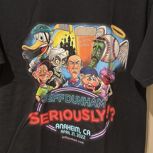 Jeff Dunham Merch T-Shirt sz M - Picture 2 of 5